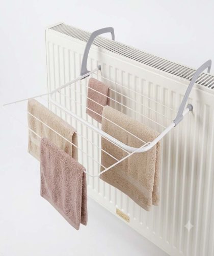 Tvätttorkställ för radiator vikbar